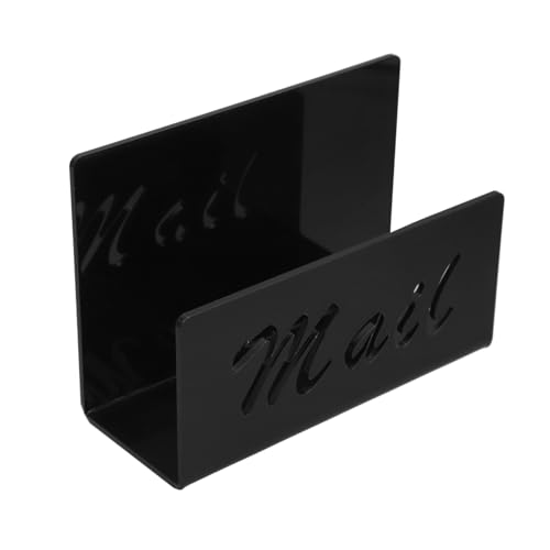 UKCOCO Acryl Briefhalter für Schreibtisch Robuster Briefablage Organizer Praktischer Briefumschlaghalter für Büro und Zuhause Langlebiger Dokumentenhalter mit Polierten Kanten von UKCOCO