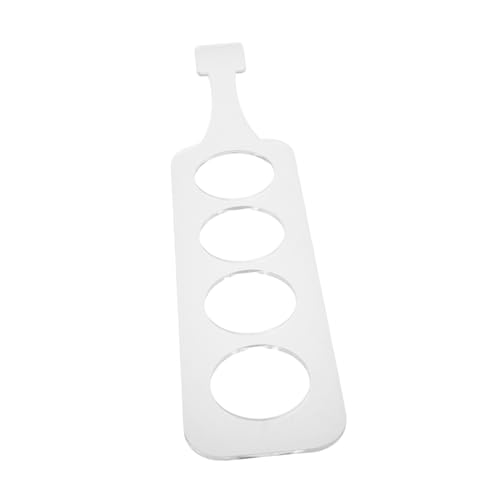 UKCOCO Acryl-schneidebrett Router-zubehör Template -tool Vorlage Für Einen Holzbearbeitungsfräser Vorlagen Für Die Holzbearbeitung Dekorative Vorlage Schneidebrett Vorlage Transparent von UKCOCO