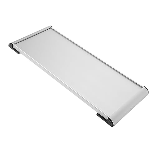 UKCOCO Aluminium Türschild Büro Türschild aus Aluminiumlegierung Einseitig Einsteckbar Blanko DIY Namensschild für Tür Büro Dekoration von UKCOCO