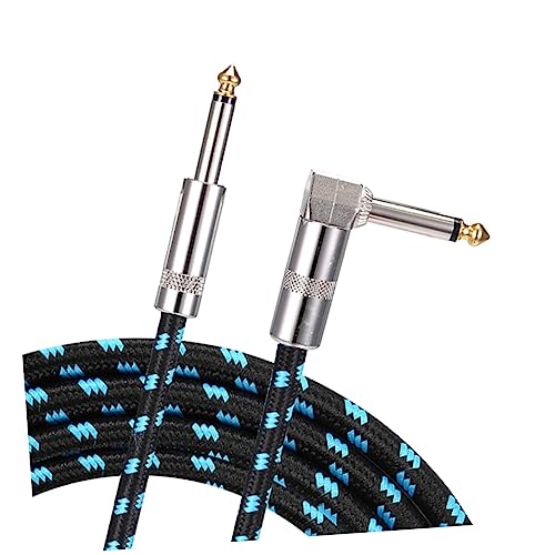 UKCOCO Audio Kabel Stereo für Gitarre Professionelles Verbindungskabel für Musikinstrumente Langlebig und Einfach zu Verwenden Geeignet für Bandauftritte und Studios von UKCOCO