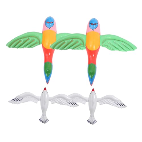 UKCOCO Aufblasbares Teiliges Große Aufblasbare Möwen Strandspielzeug für Poolparty Stranddekoration Meerestier Luftballons für Geburtstag Halloween Events von UKCOCO