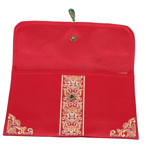 UKCOCO Chinesischer Hochzeit Umschlag Rotes Material Glücksbringer Dekoration Kleiner Für Hochzeitsgeschenke Traditionelles Design Geldumschlag von UKCOCO