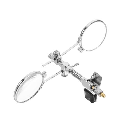 UKCOCO Doppellinsen Vergrößerungsbrille mit Verstellbarem Clip für Uhrenreparaturen und Präzise Detailarbeit Kompatibel mit Verschiedenen Brillenstärken UKCOCO Doppellinsen Vergrößerungsbrille mit Verstellbarem Clip für Uhrenreparaturen und Präzise Detailarbeit Kompatibel mit Verschiedenen Brillenstärken von UKCOCO