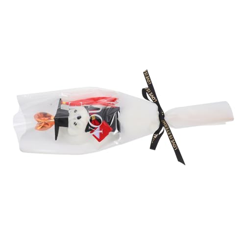 UKCOCO Dr. Bear Abschlussstrauß abschlussgeschenk zur Graduierung Festliche Abschlussfeier Abschlussbouquet Abschlussfeier Dekorationen Plastik Weiß UKCOCO Dr. Bear Abschlussstrauß abschlussgeschenk zur Graduierung Festliche Abschlussfeier Abschlussbouquet Abschlussfeier Dekorationen Plastik Weiß von UKCOCO