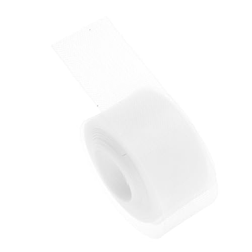 UKCOCO Elastisches Netz Mit Fischgrätenmuster Nähzubehör Ausbeinen Des Brautkleides Nähen Entbeinen Rosshaar-stoff Korsettstäbchen Zum Nähen Knochen Zum Nähen Stoff Tüll Weiß Polyester von UKCOCO