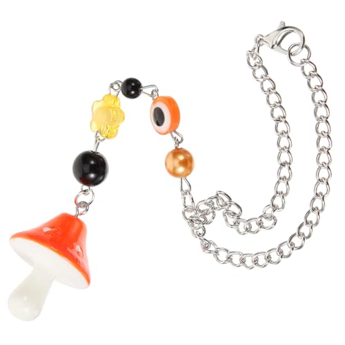 UKCOCO Evil Eye Pilz Hängedeko Charmantes Auto Ornament Leicht und Kompakt für Vielseitige Anwendungen als Eigenen Sammlung von UKCOCO