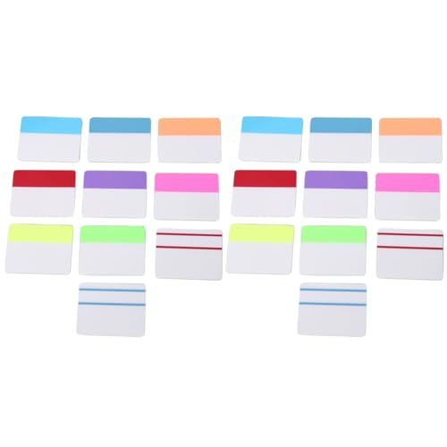 UKCOCO Farbenfrohe Selbstklebende Lese Tabs Indexmarker für Notizbücher Praktische Seitenmarker für Schule und Büro im Wiederverwendbar und Langlebig Transparent UKCOCO Farbenfrohe Selbstklebende Lese Tabs Indexmarker für Notizbücher Praktische Seitenmarker für Schule und Büro im Wiederverwendbar und Langlebig Transparent von UKCOCO