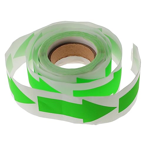 UKCOCO Fluoreszierende Aufkleber Selbstklebende Siegel Etiketten Haftende Pfeilmarker für Verpackung Umschläge Haushaltsbeschriftung für Party und Geschenkverpackung von UKCOCO