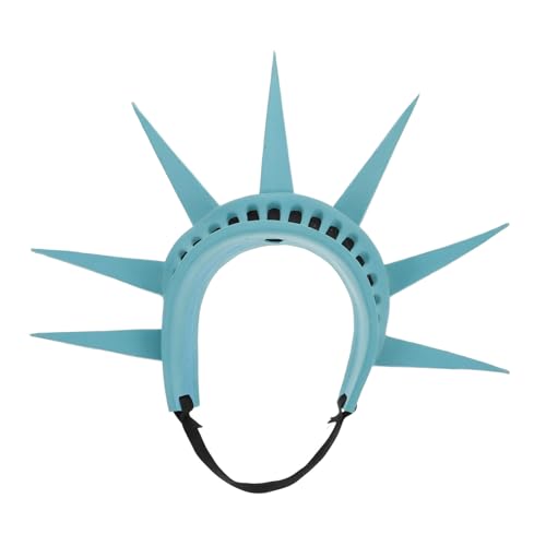 UKCOCO Freiheitsstatue Krone und Fackel Stirnband Kostümzubehör für Damen Einzigartiger Kopfschmuck für Kostümparty Patriotisches Festival Langlebiges Accessoire für Rollenspiel und UKCOCO Freiheitsstatue Krone und Fackel Stirnband Kostümzubehör für Damen Einzigartiger Kopfschmuck für Kostümparty Patriotisches Festival Langlebiges Accessoire für Rollenspiel und von UKCOCO