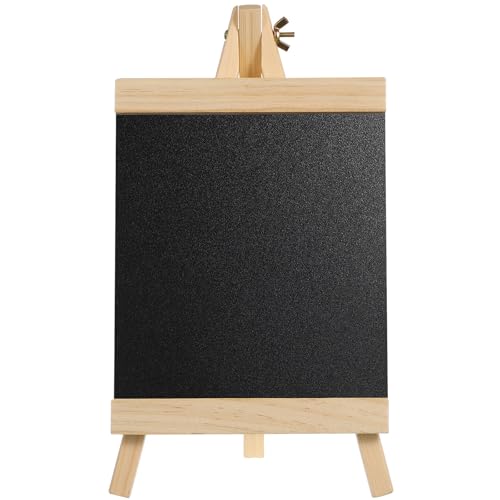 UKCOCO Freistehendes Kreidetafel-schild aus Holz: Tisch-staffelei, Tafel für Hochzeit, Zuhause, Restaurants, Bar, Dekoration, 16 X 29 Cm von UKCOCO