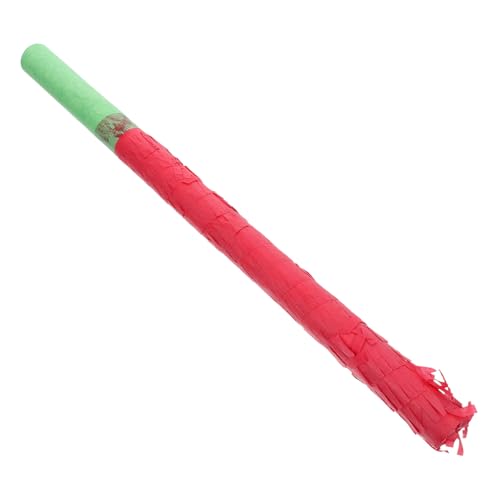 UKCOCO Geburtstagsfeier Pinata-Stick Piñata mit Stock Pinata-Halter schwingende Stöcke Papier rot von UKCOCO