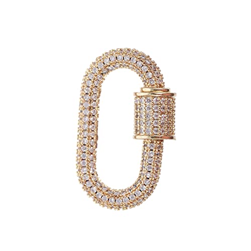 UKCOCO Halskette Schmuck Verbindungsverschluss Multifunktionale Langlebige Kettenverschlüsse für DIY Schmuckherstellung Teiliges für Armbänder von UKCOCO