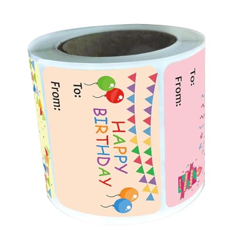 UKCOCO Happy Birthday Aufkleber Selbstklebende Geburtstagslabels Etiketten für Geschenktüten Umschläge Büro Dekoration Festliche Sticker Klebeetiketten für Party Feier UKCOCO Happy Birthday Aufkleber Selbstklebende Geburtstagslabels Etiketten für Geschenktüten Umschläge Büro Dekoration Festliche Sticker Klebeetiketten für Party Feier von UKCOCO
