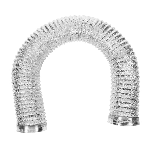 UKCOCO Hochtemperatur Aluminiumfolie Luftkanal Flexibler Leitungsschlauch Flexibles Belüftungsrohr Entlüftungskanal Flexibler Luftkanal Entlüftungskanal Abluftschlauch UKCOCO Hochtemperatur Aluminiumfolie Luftkanal Flexibler Leitungsschlauch Flexibles Belüftungsrohr Entlüftungskanal Flexibler Luftkanal Entlüftungskanal Abluftschlauch von UKCOCO
