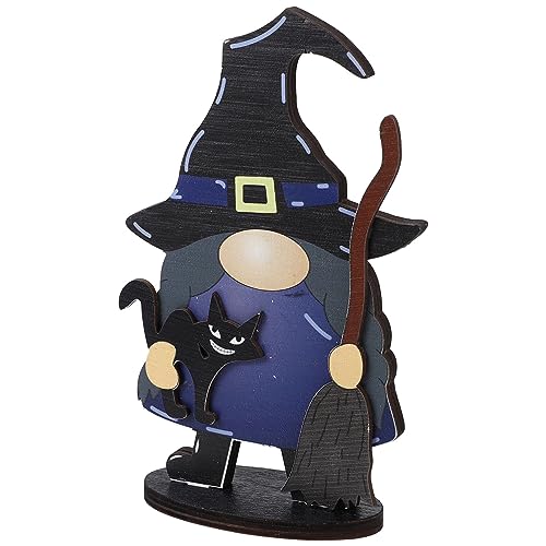 UKCOCO Holz Halloween Zwerg Tischschild Lustige Halloween Dekoration Leicht und Stabil für und Fotorequisiten für Festliche Anlässe UKCOCO Holz Halloween Zwerg Tischschild Lustige Halloween Dekoration Leicht und Stabil für und Fotorequisiten für Festliche Anlässe von UKCOCO