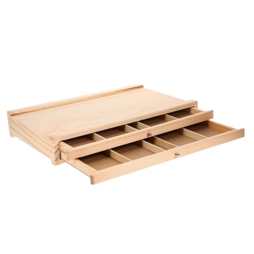 UKCOCO Holz Künstlerbedarf Aufbewahrungsbox mit Mehreren Kunstbox für Künstler und Studenten Langlebig und Praktisch für Outdoor Aktivitäten Stilvolles Design UKCOCO Holz Künstlerbedarf Aufbewahrungsbox mit Mehreren Kunstbox für Künstler und Studenten Langlebig und Praktisch für Outdoor Aktivitäten Stilvolles Design von UKCOCO