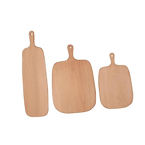 UKCOCO Holz Schneidebrett Unregelmäßiger Form Multifunktionale Küchenbretter aus Natürlichem Holz mit Aufhängeloch für Obst Gemüse und Brot UKCOCO Holz Schneidebrett Unregelmäßiger Form Multifunktionale Küchenbretter aus Natürlichem Holz mit Aufhängeloch für Obst Gemüse und Brot von UKCOCO