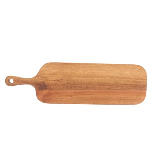 UKCOCO Holz Schneidebrett mit Griff Akazienholz Leichtes Servierbrett für Käse Brot und Snacks Robust Tragbar für Küche und Party UKCOCO Holz Schneidebrett mit Griff Akazienholz Leichtes Servierbrett für Käse Brot und Snacks Robust Tragbar für Küche und Party von UKCOCO