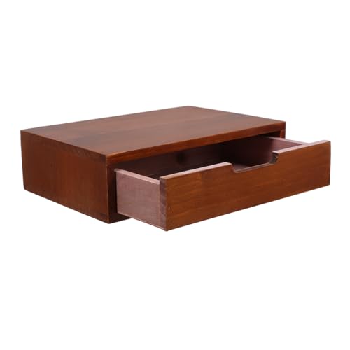 UKCOCO Holz Schreibtisch Organizer mit Schublade Vintage Desktop Aufbewahrungsbox für Büro und Zuhause Multifunktionaler Holzschrank zur Ordentlichen Lagerung von Papieren Schmuck und UKCOCO Holz Schreibtisch Organizer mit Schublade Vintage Desktop Aufbewahrungsbox für Büro und Zuhause Multifunktionaler Holzschrank zur Ordentlichen Lagerung von Papieren Schmuck und von UKCOCO