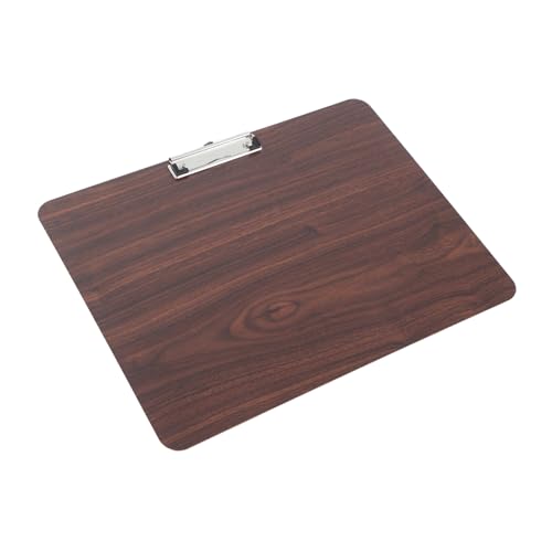 UKCOCO Klemmbrett Zeichentafel aus Holz mit Clip Tragbares Zeichenbrett für Kunststudenten und Anfänger Stabile Skizzenunterlage für Outdoor und Indoor Malerei von UKCOCO