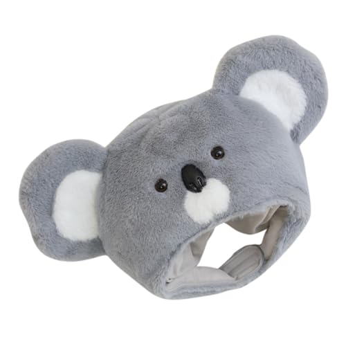 UKCOCO Koala-stirnbandmütze Koala Liebhaberhut Netter Tierhut Für Cosplay Widderhörner Koala Hut Für Kostümpartys Hutkostüm Tier Cosplay -hut Für Halloween Plüschmütze Pp Baumwolle Grey UKCOCO Koala-stirnbandmütze Koala Liebhaberhut Netter Tierhut Für Cosplay Widderhörner Koala Hut Für Kostümpartys Hutkostüm Tier Cosplay -hut Für Halloween Plüschmütze Pp Baumwolle Grey von UKCOCO