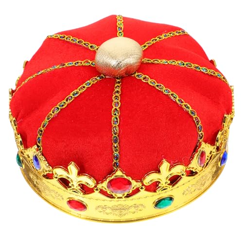 UKCOCO Königskronenhut Für Kinder Für Maskenballpartys, Auftritte Und Verkleidungen. Geeignetes Kopfschmuck-accessoire Für Kinder, Ideal Für Geburtstagsfeiern Und Cosplay UKCOCO Königskronenhut Für Kinder Für Maskenballpartys, Auftritte Und Verkleidungen. Geeignetes Kopfschmuck-accessoire Für Kinder, Ideal Für Geburtstagsfeiern Und Cosplay von UKCOCO