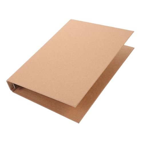 UKCOCO Kraftpapier Ringbuch Hülle Langlebige Schmutzabweisende Notebook Binder Cover Leicht und für Schüler Lehrer und Bürobedarf UKCOCO Kraftpapier Ringbuch Hülle Langlebige Schmutzabweisende Notebook Binder Cover Leicht und für Schüler Lehrer und Bürobedarf von UKCOCO