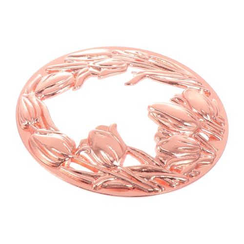 UKCOCO Kreativer Winddichter Duftkerzenhalter Metall mit Hohldesign Eleganter Kerzenabdeckung für Aromatherapie und Tischdekoration Tulip Gold UKCOCO Kreativer Winddichter Duftkerzenhalter Metall mit Hohldesign Eleganter Kerzenabdeckung für Aromatherapie und Tischdekoration Tulip Gold von UKCOCO