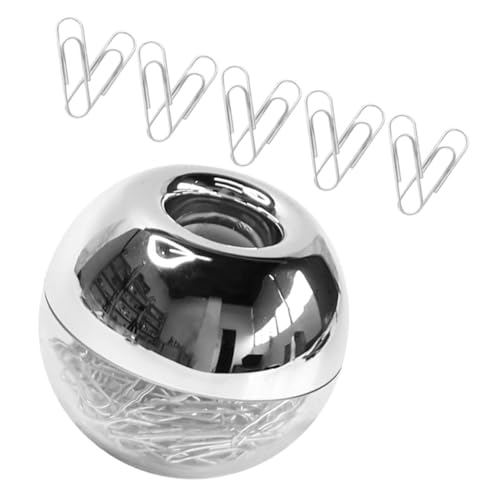 UKCOCO Kreatives Set Kleine Silberne Büroklammern aus Metall Niedliche Papierklammern für Büro Schule und Lesen Praktische Clips Ordnen von Dokumenten und Notizen UKCOCO Kreatives Set Kleine Silberne Büroklammern aus Metall Niedliche Papierklammern für Büro Schule und Lesen Praktische Clips Ordnen von Dokumenten und Notizen von UKCOCO
