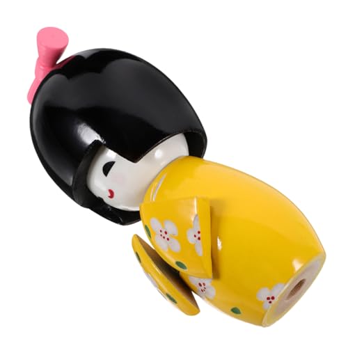 UKCOCO Adorable Japanische Kimono Puppe Traditionelle Sammlerfigur Für Schreibtisch Dekoration Elegantes Kunstwerk Für Sushi-Restaurants Und Wohnräume Kulturelles Erbe Und von UKCOCO