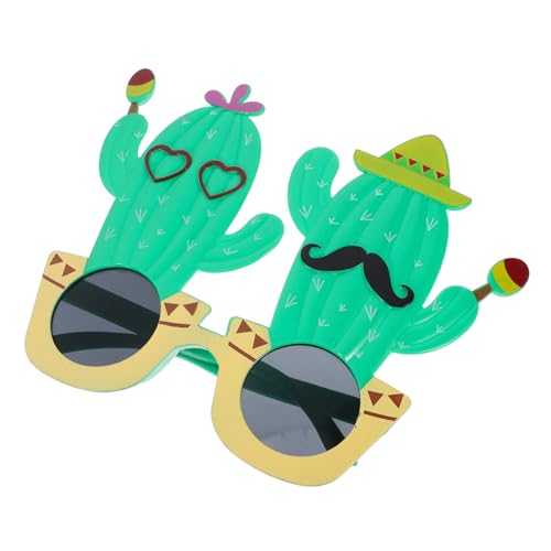 UKCOCO Lustige Kaktus Sonnenbrille Hawaii Partybrille Sommer Strand Requisite für Partyzubehör Fotorequisite UKCOCO Lustige Kaktus Sonnenbrille Hawaii Partybrille Sommer Strand Requisite für Partyzubehör Fotorequisite von UKCOCO
