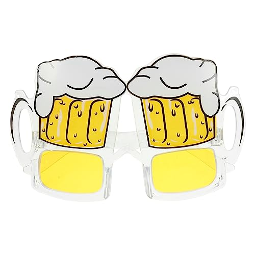 UKCOCO Lustige Partybrille Bierkrug Design Leichte Stabile Sonnenbrille für Luau Partys Foto Requisiten Sommer Partyzubehör Transparente Brille für Feierlichkeiten UKCOCO Lustige Partybrille Bierkrug Design Leichte Stabile Sonnenbrille für Luau Partys Foto Requisiten Sommer Partyzubehör Transparente Brille für Feierlichkeiten von UKCOCO
