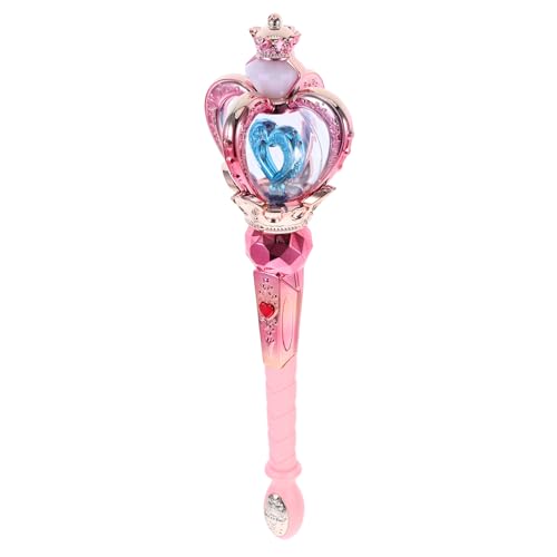 UKCOCO Magischer Feenstab Weihnachtsbaum Zauberstab Stellte Sich Auf Prinzessin Sensorisches Handspielzeug Mit Licht Leuchtender, Sich Drehender Zauberstab Plastik UKCOCO Magischer Feenstab Weihnachtsbaum Zauberstab Stellte Sich Auf Prinzessin Sensorisches Handspielzeug Mit Licht Leuchtender, Sich Drehender Zauberstab Plastik von UKCOCO