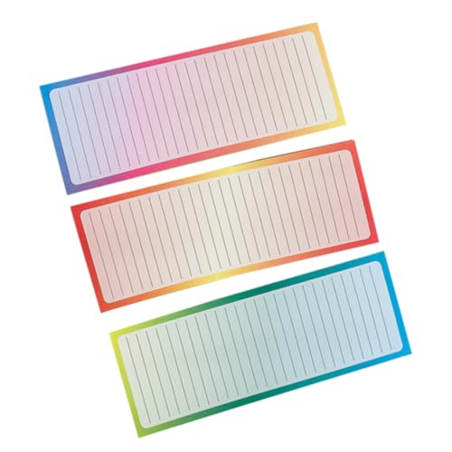 UKCOCO Magnetischer Notizblock mit Farbverlauf pro Block Starke Magnetrückseite Glattes für Kühlschrank und Whiteboard Praktischer Einkaufslisten und To Do Planer für Haushalt und Büro UKCOCO Magnetischer Notizblock mit Farbverlauf pro Block Starke Magnetrückseite Glattes für Kühlschrank und Whiteboard Praktischer Einkaufslisten und To Do Planer für Haushalt und Büro von UKCOCO