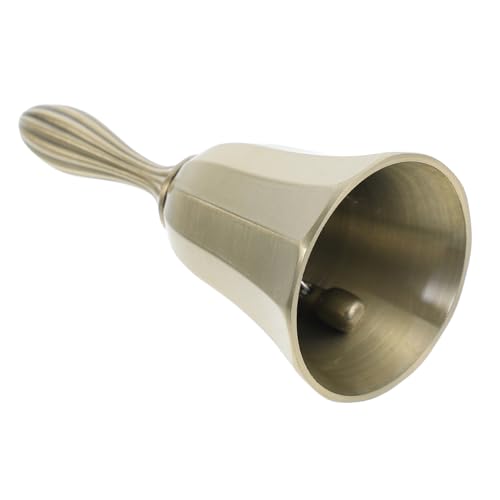 UKCOCO Metall Handglocke Robust Laut Klarer Design Für Restaurant Bar Küche Service Tischklingel Handklingel Einfach Bedienbar Langlebig UKCOCO Metall Handglocke Robust Laut Klarer Design Für Restaurant Bar Küche Service Tischklingel Handklingel Einfach Bedienbar Langlebig von UKCOCO