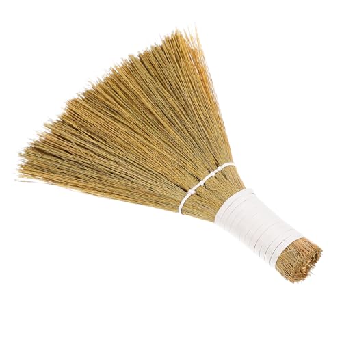 UKCOCO Miscanthus Kleiner Ginster Tischbürste Kleiner Handbesen Bastelbesen Mini-Besen Haushaltsbesen süßer Besen Weiß UKCOCO Miscanthus Kleiner Ginster Tischbürste Kleiner Handbesen Bastelbesen Mini-Besen Haushaltsbesen süßer Besen Weiß von UKCOCO