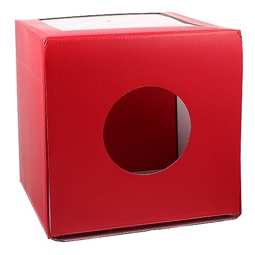 UKCOCO Multifunktionale Losbox aus Stabilem Material für Jahresfeiern und Partys Sichere Aufbewahrung von Tickets und Beiträgen Praktische und Langlebige Raffle Box für Vielseitigen von UKCOCO