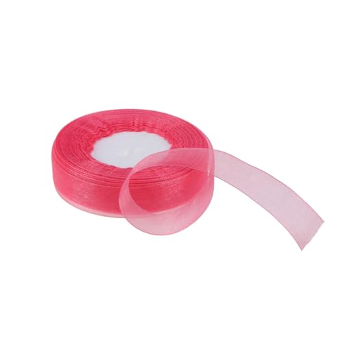 UKCOCO Organza Band Wassermelonenrot Hochwertiges Polyesterband Glänzend Hochzeit Geschenkverpackung Party Dekoration DIY Zubehör UKCOCO Organza Band Wassermelonenrot Hochwertiges Polyesterband Glänzend Hochzeit Geschenkverpackung Party Dekoration DIY Zubehör von UKCOCO