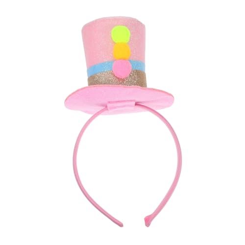 UKCOCO Sequin Mini Hut Stirnband Für Geburtstagsfeiern Und Halloween Glitzerndes Accessoire Für Kostümpartys Für Mottopartys Und Festliche Anlässe von UKCOCO