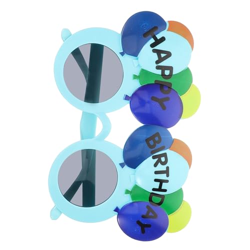UKCOCO Party Sonnenbrille für Erwachsene Lustige Geburtstagsbrille Blau mit Großem Luftballon Fotorequisiten für Geburtstagsparty Maskerade und Cosplay Auffälliges Accessoire für UKCOCO Party Sonnenbrille für Erwachsene Lustige Geburtstagsbrille Blau mit Großem Luftballon Fotorequisiten für Geburtstagsparty Maskerade und Cosplay Auffälliges Accessoire für von UKCOCO