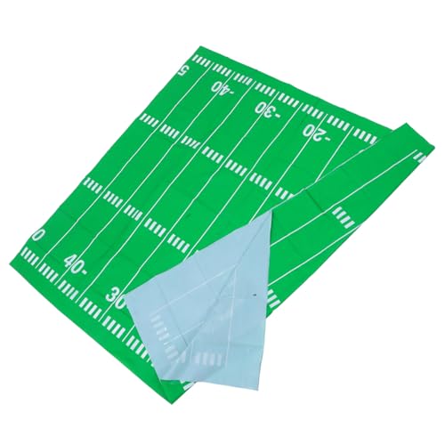 UKCOCO Party Tischdecke Rugby -Party -Dekorationen Kleine Tischdecke Fußball-fotoautomaten-Requisiten Fußballzubehör Fußballgeschirr Sport Green UKCOCO Party Tischdecke Rugby -Party -Dekorationen Kleine Tischdecke Fußball-fotoautomaten-Requisiten Fußballzubehör Fußballgeschirr Sport Green von UKCOCO