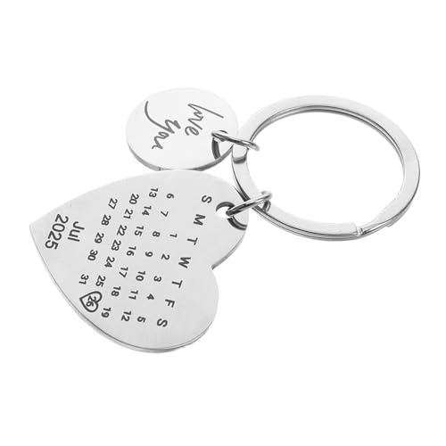 UKCOCO Personalisierter Paarkalender Schlüsselanhänger Jahrestags Schlüsselring Paar Schlüsselanhänger Paar Schlüsselhalter Jahrestags Erinnerungs Schlüsselring Datums Tracker UKCOCO Personalisierter Paarkalender Schlüsselanhänger Jahrestags Schlüsselring Paar Schlüsselanhänger Paar Schlüsselhalter Jahrestags Erinnerungs Schlüsselring Datums Tracker von UKCOCO