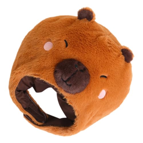 UKCOCO Plüsch Wasserschwein Kopfteil Kuscheliger Partyhut Cosplay Mütze Weiches Material Fotorequisite Niedliches Kostümaccessoire für Halloween Fest UKCOCO Plüsch Wasserschwein Kopfteil Kuscheliger Partyhut Cosplay Mütze Weiches Material Fotorequisite Niedliches Kostümaccessoire für Halloween Fest von UKCOCO