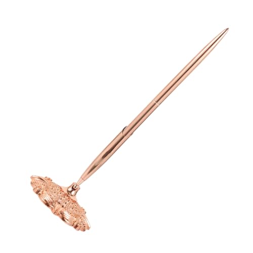 UKCOCO Professioneller Kugelschreiber mit Schwarzer Mine Filigraner Business Stift Roségold Ergonomisch für Langes Schreiben Stilvolles Business Zubehör für Hotel Büro und Unterschriften UKCOCO Professioneller Kugelschreiber mit Schwarzer Mine Filigraner Business Stift Roségold Ergonomisch für Langes Schreiben Stilvolles Business Zubehör für Hotel Büro und Unterschriften von UKCOCO