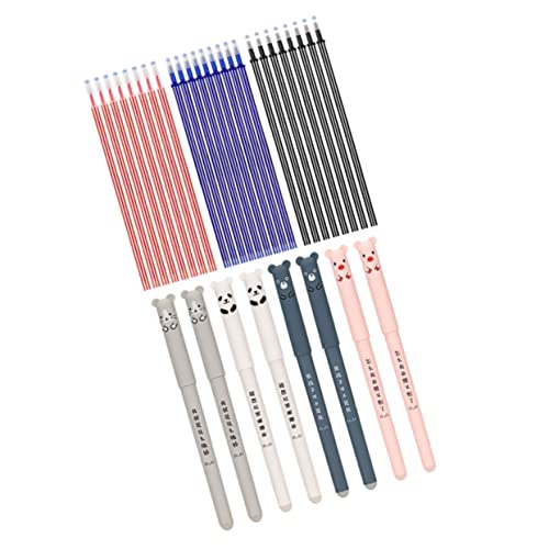 UKCOCO Radierbare Cartoon Kugelschreiber Set Teilig Blau Schwarz Rot Nachfüllbar Ergonomische Schreibstifte für Schüler Bürobedarf Notizen ohne Korrekturflüssigkeit UKCOCO Radierbare Cartoon Kugelschreiber Set Teilig Blau Schwarz Rot Nachfüllbar Ergonomische Schreibstifte für Schüler Bürobedarf Notizen ohne Korrekturflüssigkeit von UKCOCO