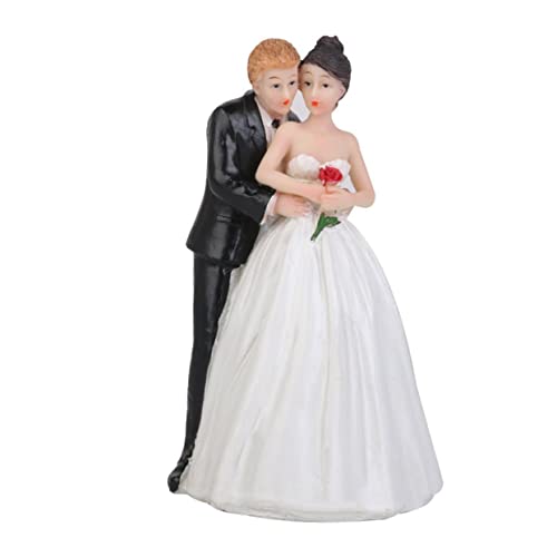 UKCOCO Romantische Hochzeitsfigur für Hochzeitstorte Kuchenfigur Dekorativer Tortenaufleger für Hochzeitsfeiern Langlebig und Sicher für Besondere UKCOCO Romantische Hochzeitsfigur für Hochzeitstorte Kuchenfigur Dekorativer Tortenaufleger für Hochzeitsfeiern Langlebig und Sicher für Besondere von UKCOCO