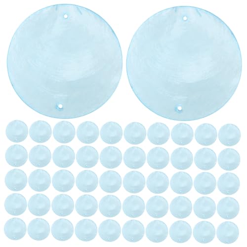 UKCOCO Runde Muschelstücke 100 Stücke Handgemachte Muschelscheiben für Selbstgemacht Schmuck Dekorative Anhänger Hängeaccessoire für Windspiele und Ohrringe UKCOCO Runde Muschelstücke 100 Stücke Handgemachte Muschelscheiben für Selbstgemacht Schmuck Dekorative Anhänger Hängeaccessoire für Windspiele und Ohrringe von UKCOCO