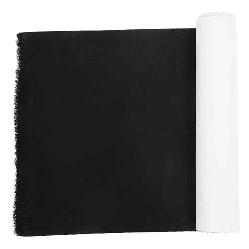 UKCOCO Selbstklebender Buchumschlag Beschützer Tuch Buchbindungsband Schälen Papier Und Abdeckung Buchbindestoff Materialien Für Klein Buchbinde-heimwerkerbedarf Buchcover Schwarz Leinen UKCOCO Selbstklebender Buchumschlag Beschützer Tuch Buchbindungsband Schälen Papier Und Abdeckung Buchbindestoff Materialien Für Klein Buchbinde-heimwerkerbedarf Buchcover Schwarz Leinen von UKCOCO