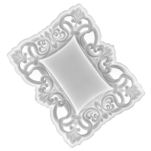 UKCOCO Silikon Fotorahmen Form DIY Gießform Langlebig und Wiederverwendbar für Dekoration Silikon Epoxidformen zur Herstellung Einzigartiger Bilderrahmen von UKCOCO