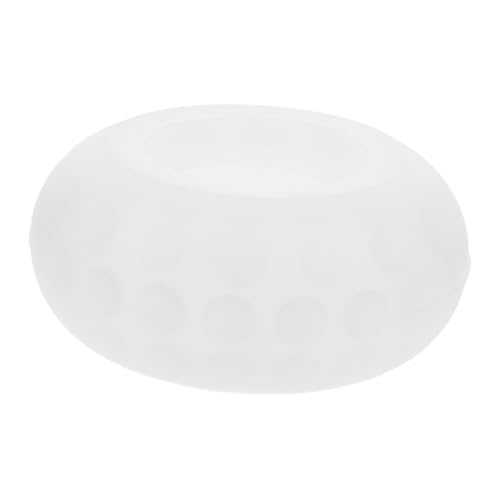 UKCOCO Silikonform Seifenform Betonformen Silikonvase Kuchen Dekorieren Cupcake Gesicht Vasen Cupcake-topper Dekorieren Blasenform Kuchenformen Pflanzgefäß Aus Zement Kieselgel Weiß von UKCOCO